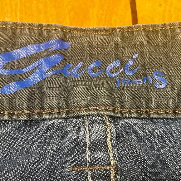 Gucci Arkansas 01865 Denim Jeans 35x32 Made In Italy - Picture 10 of 16
